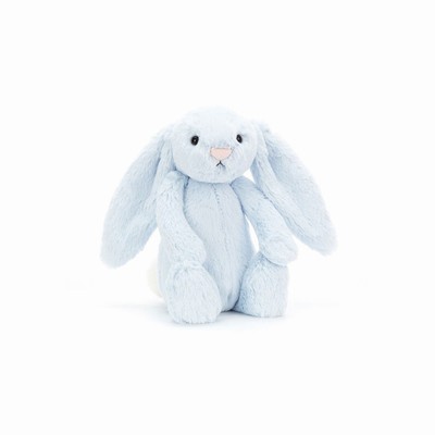 Jellycat Bashful Blue Bunny New Zealand | ASNXU9281